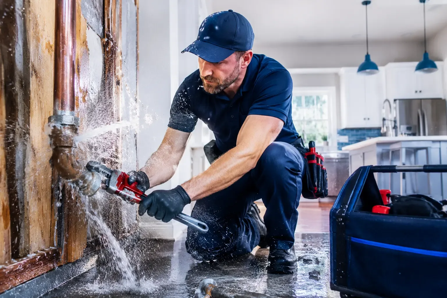 Local emergency pipe repair professionals in Midland, PA